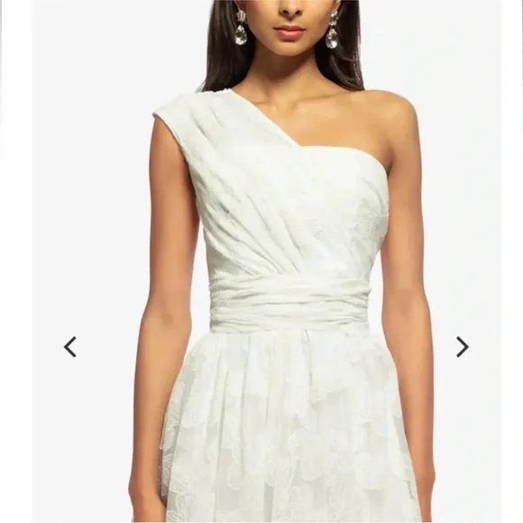 NWT Shoshanna Midnight Marinique Dress in Optic White - Picture 2 of 10